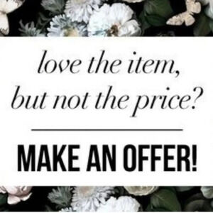 Make an offer.  I may accept or counter.